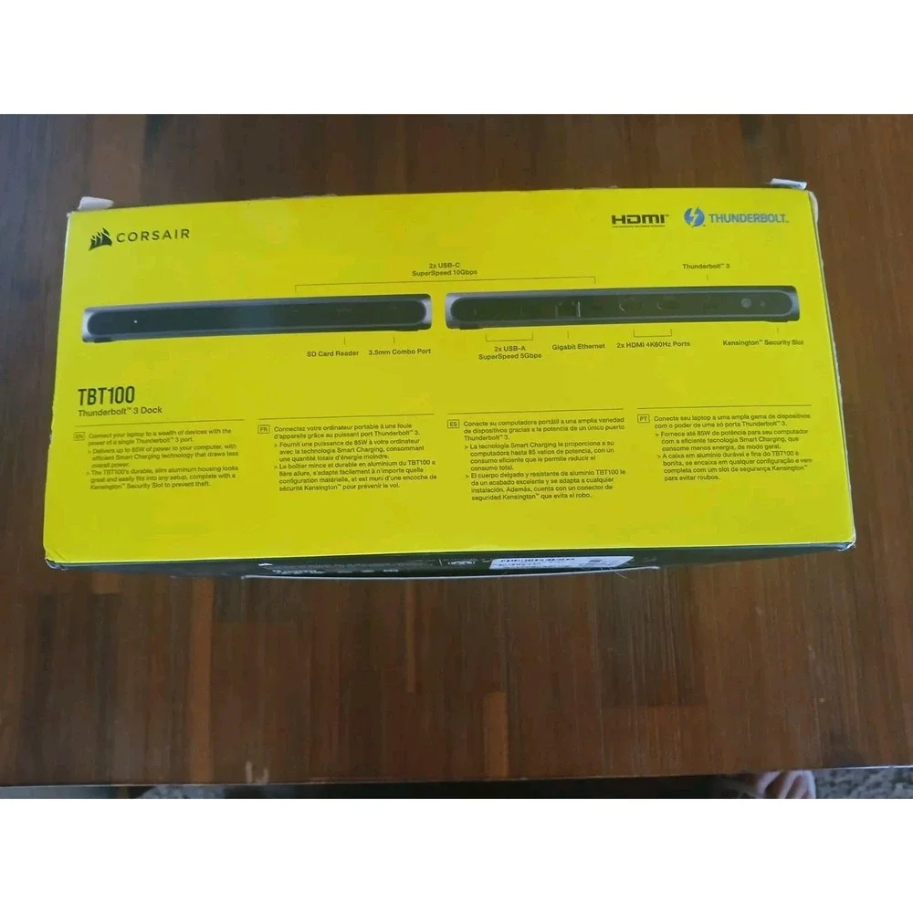 Corsair TBT100 Thunderbolt 3 Dock‎ CU9000001NA B4